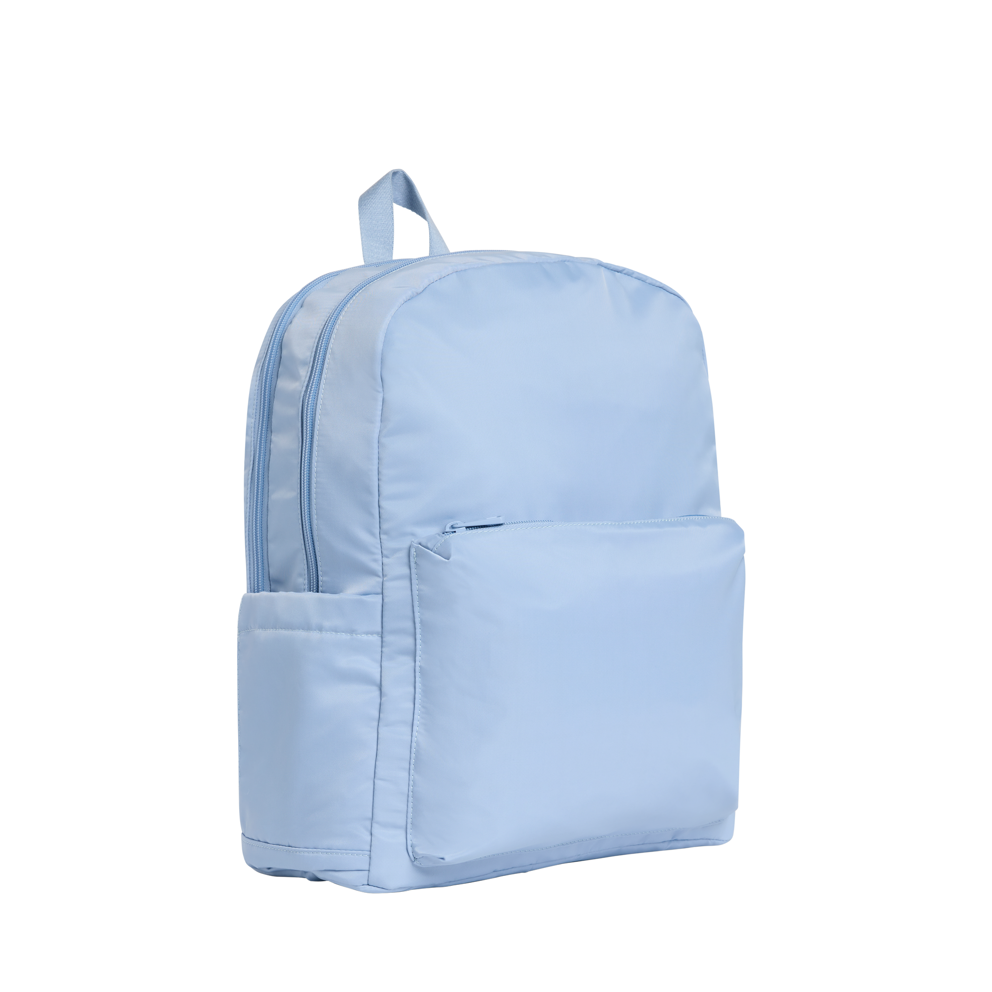 STATE Bags Lorimer Diaper Bag Nylon Ice Blue Side View Click to Zoom