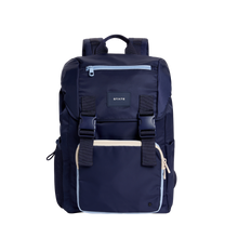 STATE Bags Grove Rucksack Nylon Navy Front View Click to Zoom