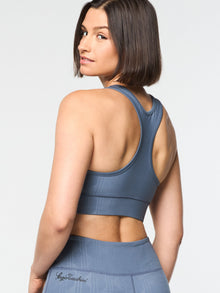 Women | Viano Printed Sports Bra | Grisaille