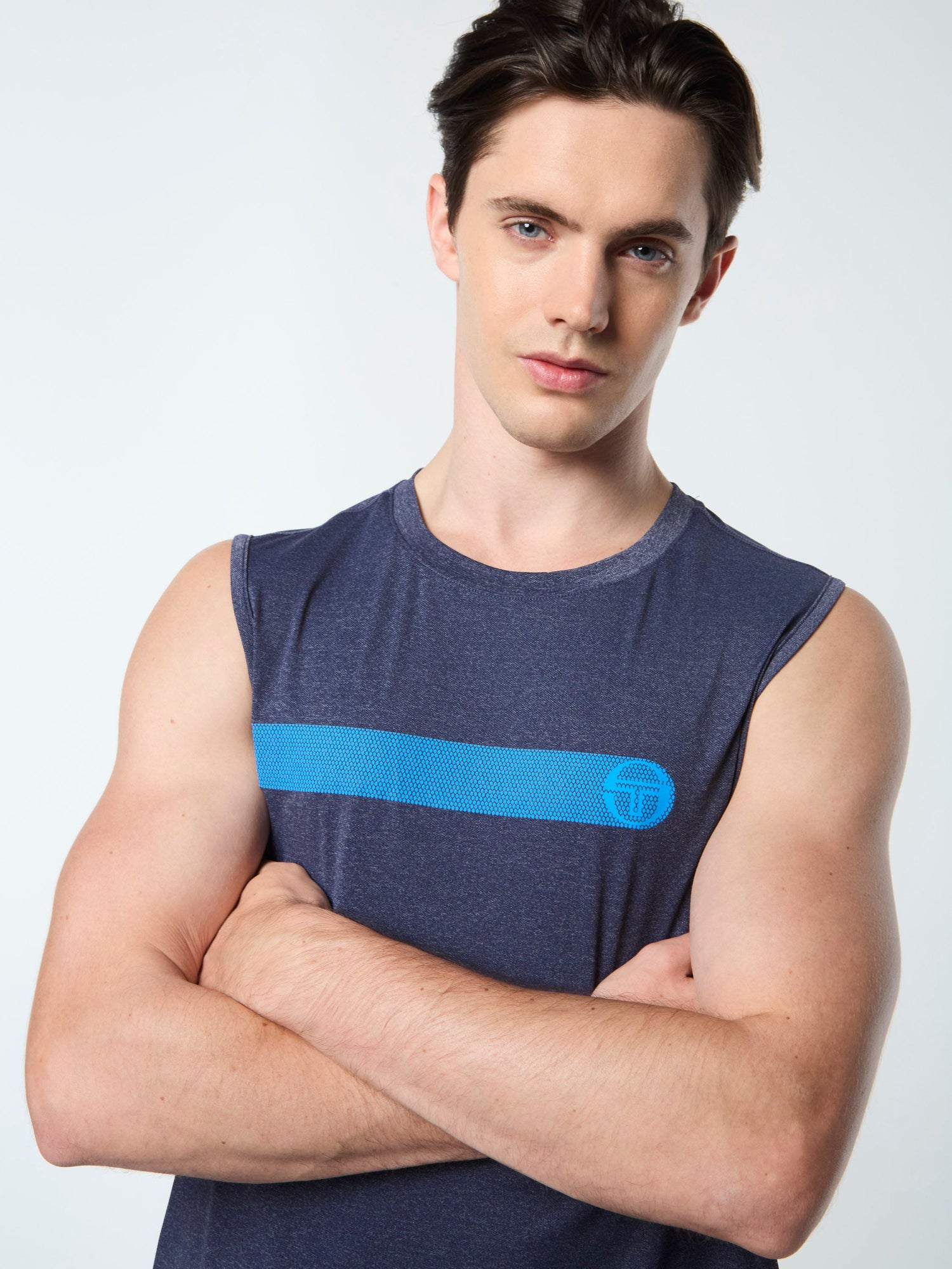 Men | Elio Performance Tank | Eclipse