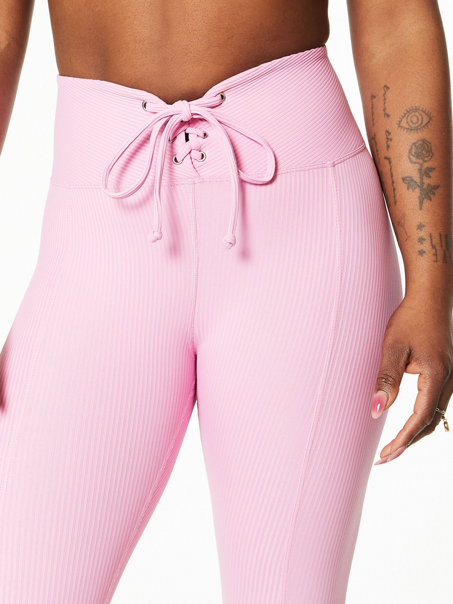 Women | Year of Ours | Ribbed Football Legging | Pink