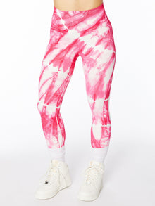 Women | Nux | One by One Legging Pink Tie Dye | White/Pink