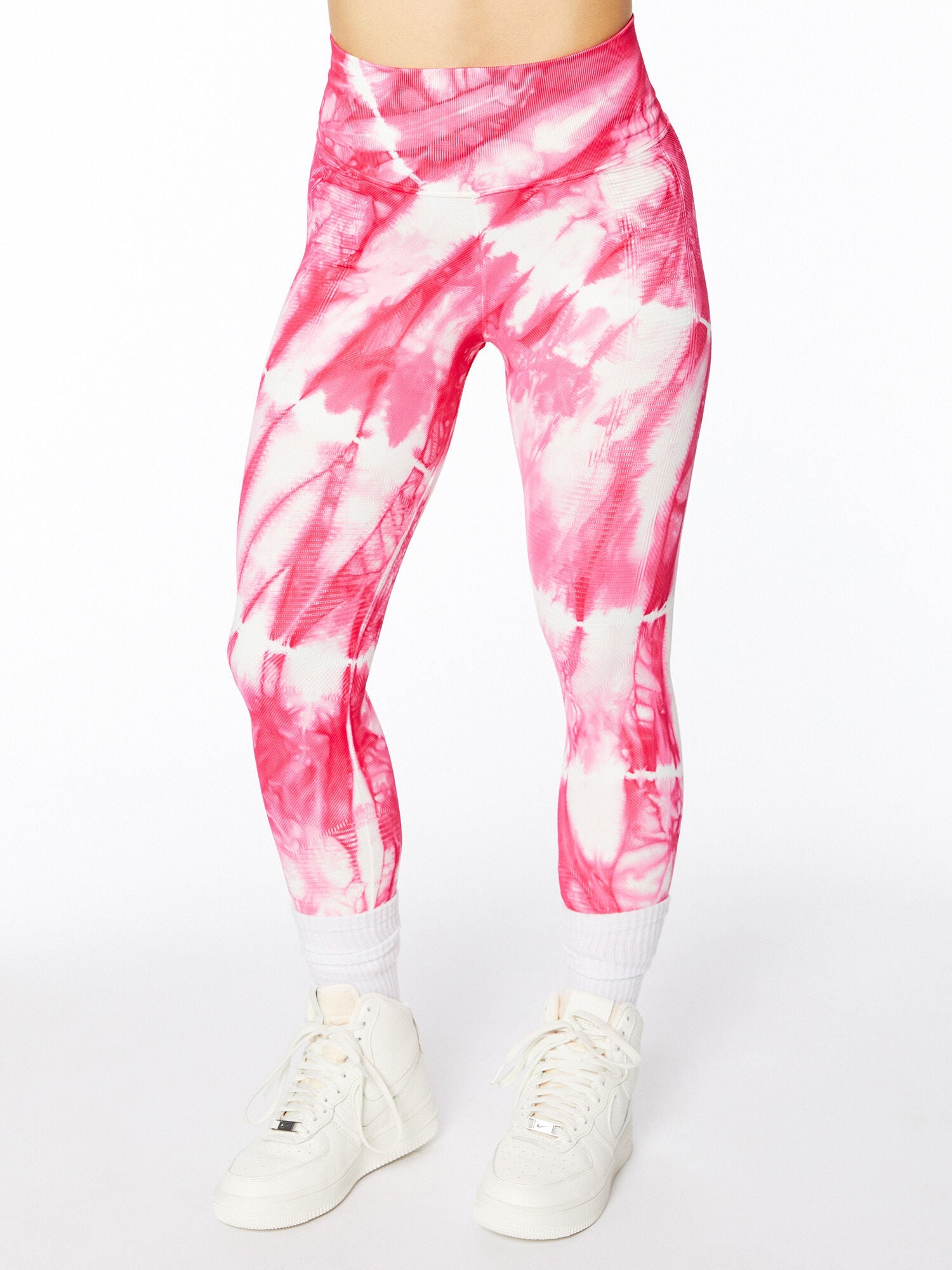 Women | Nux | One by One Legging Pink Tie Dye | White/Pink