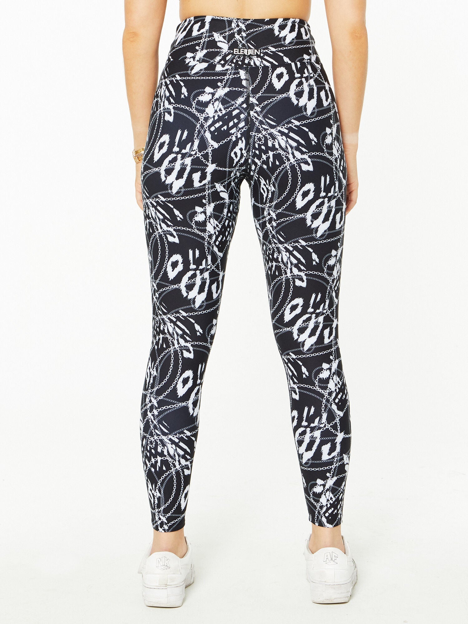 Women | EleVen by Venus Williams | 90's Girl 7/8 Legging | Black/White