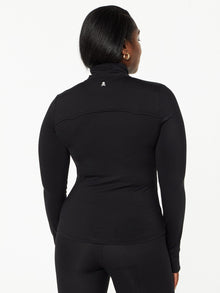 Women | Soul by SoulCycle | Renegade Zip-Up Jacket | Black