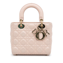 Dior | Pre-Owned Small Lambskin Cannage My ABCLady | Pink/Light Pink