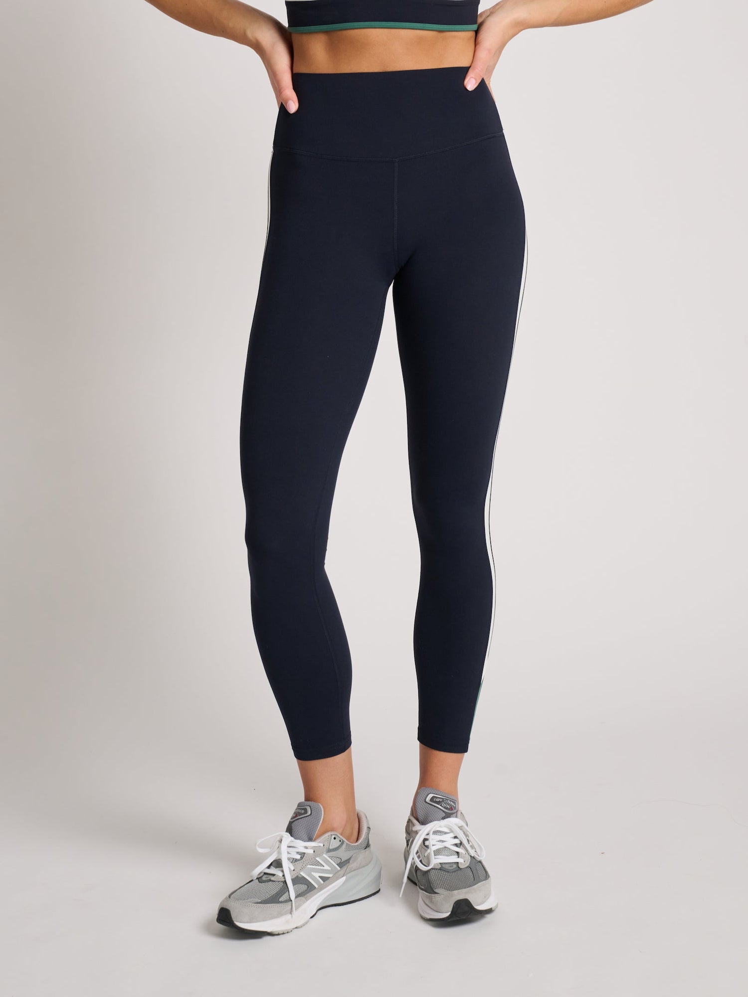 Women | SPLITS59 | Layla Airweight High Waist 7/8 | Indigo Blue