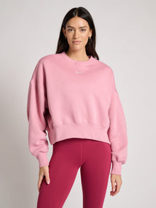 Women | Nike | Over Oversized Crewneck | Elemental Pink/Sail