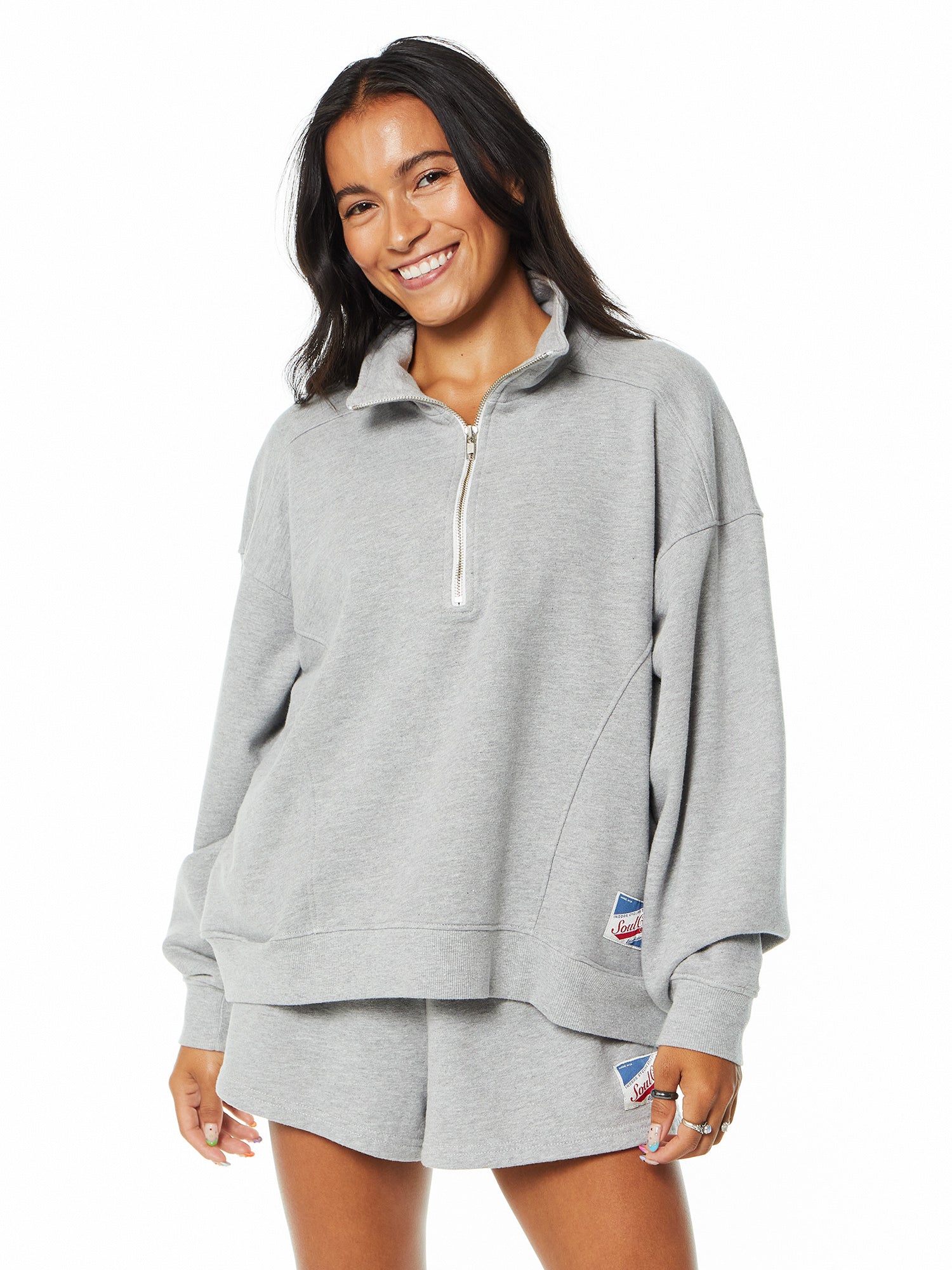 Women | Soul by SoulCycle | Serena Short | Heather Grey