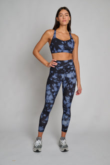 Spiritual Gangster | Mirage Lotus 7/8 Legging | Dusk Blue