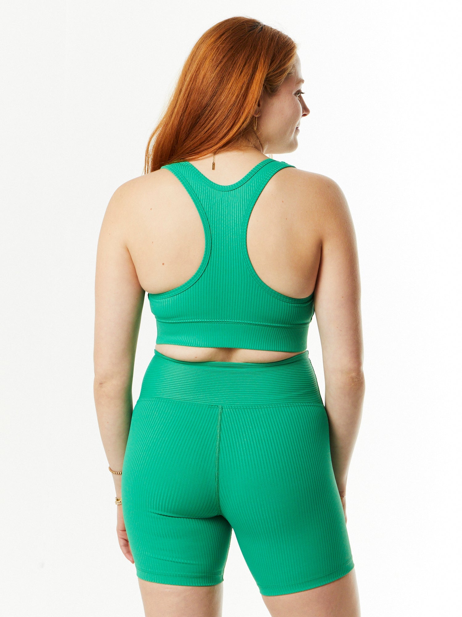 Women | Year of Ours | Ribbed Tess V Bra | Green