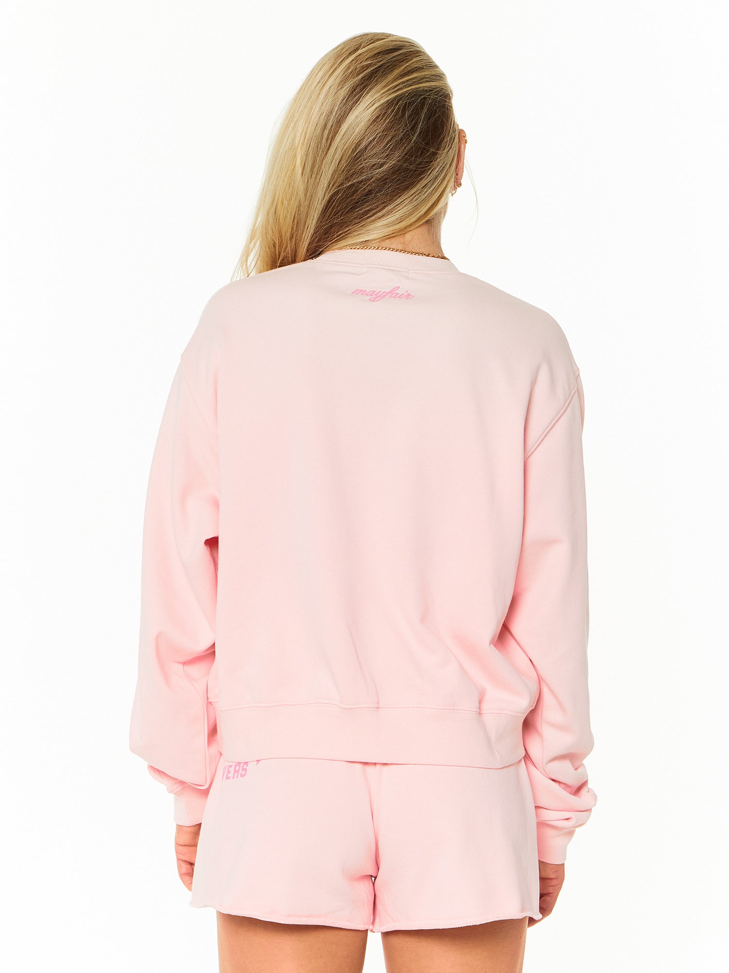 Women | The Mayfair Group | Empathy Is For Lovers Crew Neck | Pink