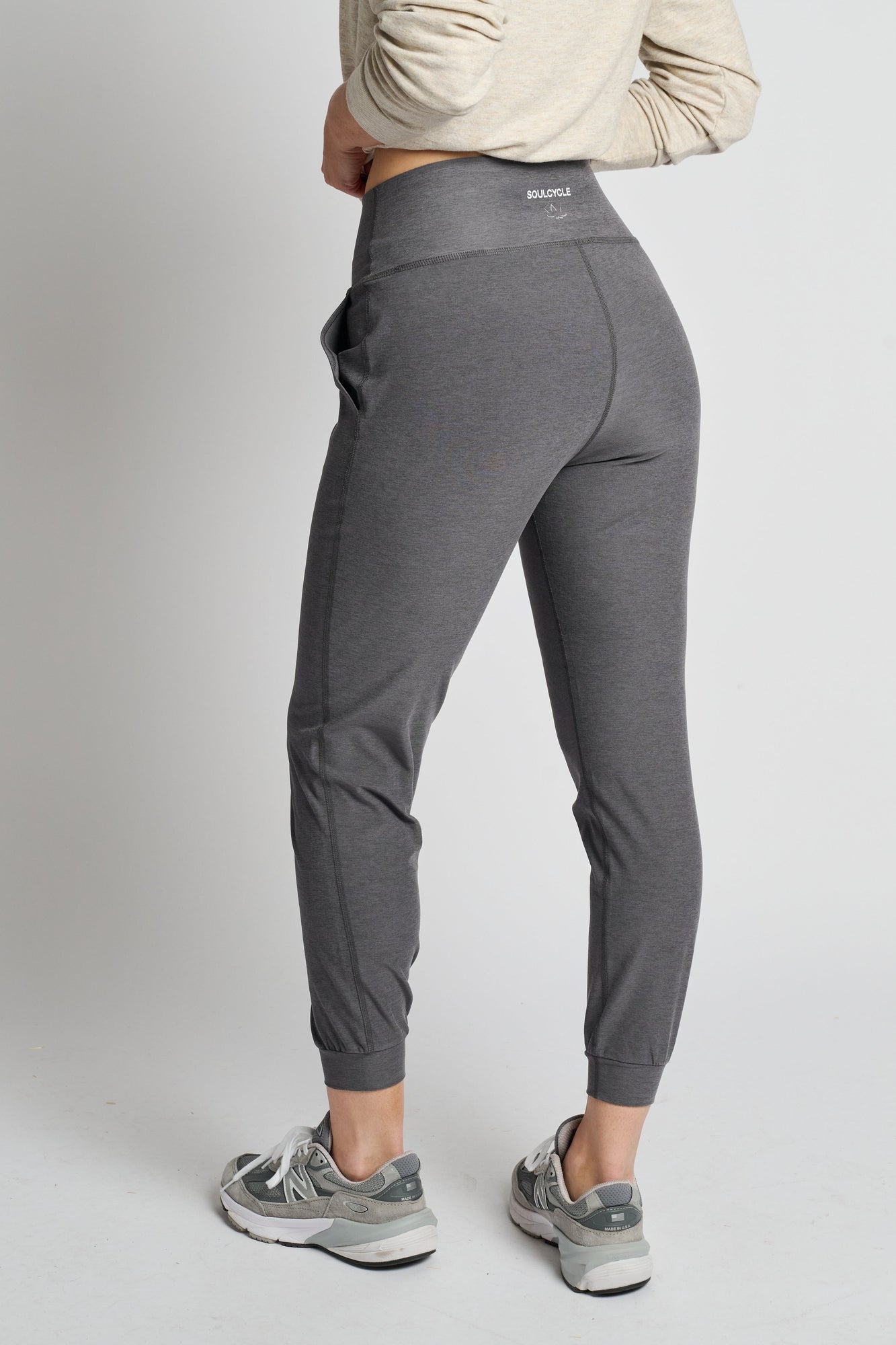 Beyond Yoga | Spacedye Midi Jogger | Grey