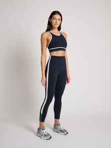 Women | SPLITS59 | Layla Airweight High Waist 7/8 | Indigo Blue