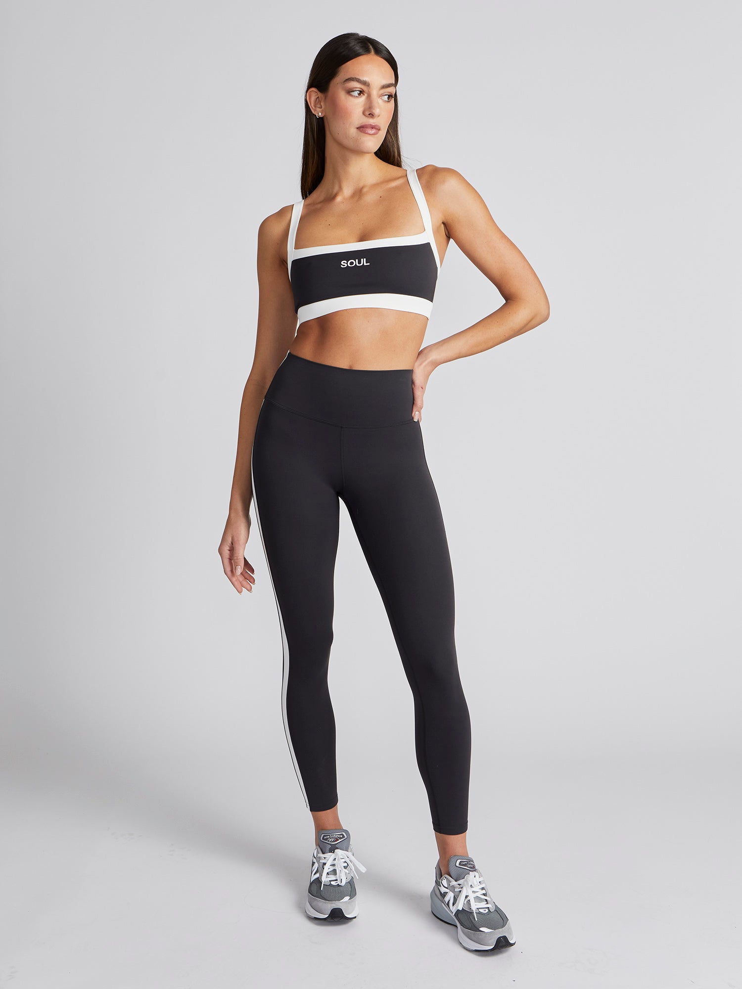 Women | SPLITS59 | Clare High Waist Rigor 7/8 | Graphite