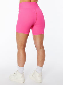 Women | Year of Ours | Football Biker Short Hot Pink | Hot Pink