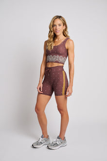 Women | The Upside | Mikkola Lou Scoop Crop | Brown