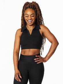 Women | Year of Ours | Gabriela Rib Bra | Black