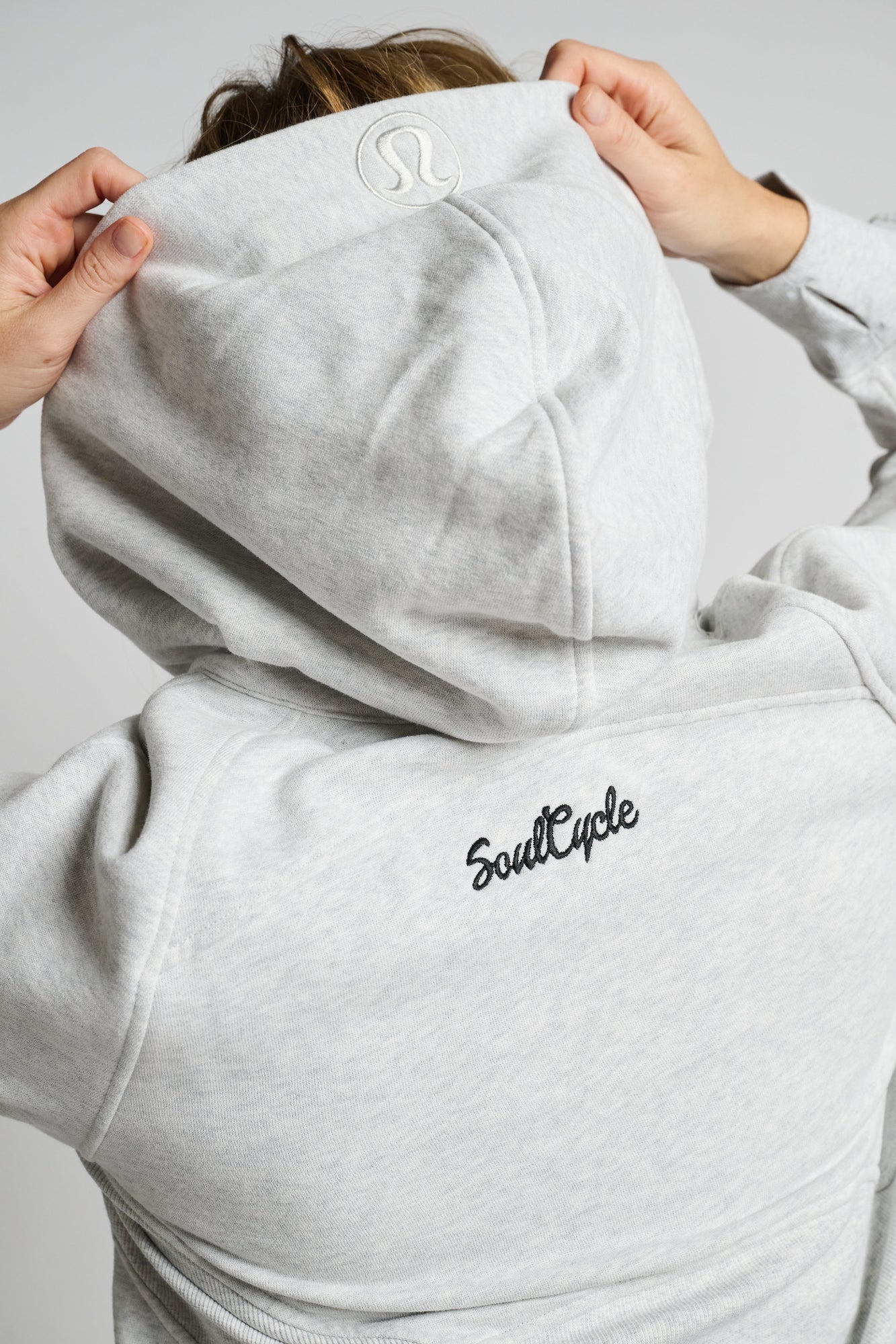 Women | Lululemon | Scuba Oversized Half-Zip | Heathered Core Ultra Light Gre