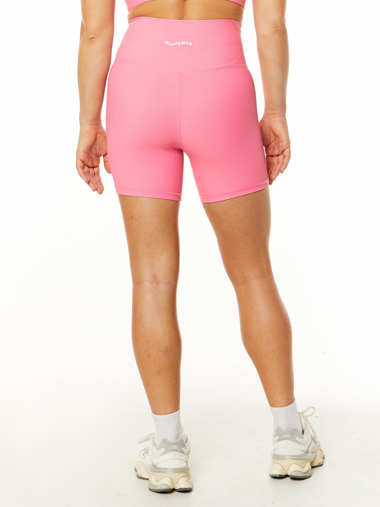 Women | ALL FENIX | Eco Rib V-Waist 4 Inch Short | Pink