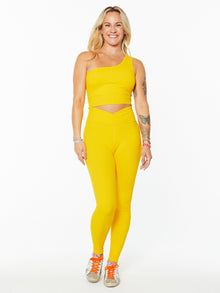 Women | Year of Ours | Ribbed 54 Bra Honeycomb | Honey