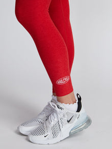 Women | Beyond Yoga | At Your Leisure Midi Legging | Ruby Red