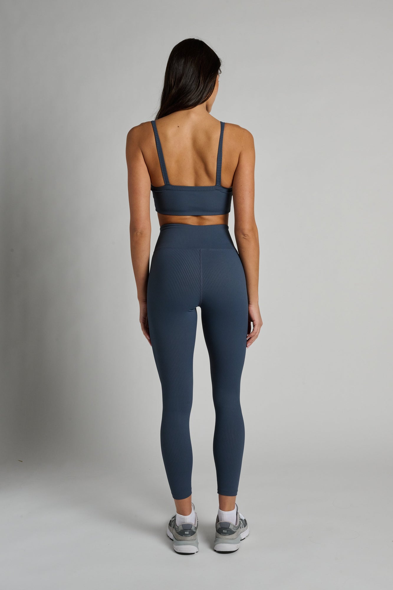 Year of Ours | Ribbed Veronica Legging | Steel Grey