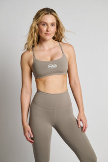 Women | Lululemon | Wunder Train Strappy Racer Bra | Warm Ash Grey