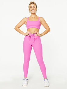 Women | Year of Ours | Ribbed Bralette 2.0 | Hot Pink