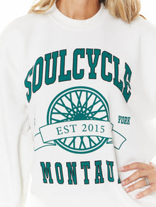 Women | Soul by SoulCycle | Sam Crew Neck | White