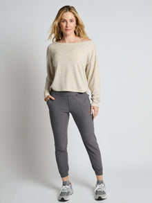 Women | Beyond Yoga | Let Loose Pullover | Oatmeal
