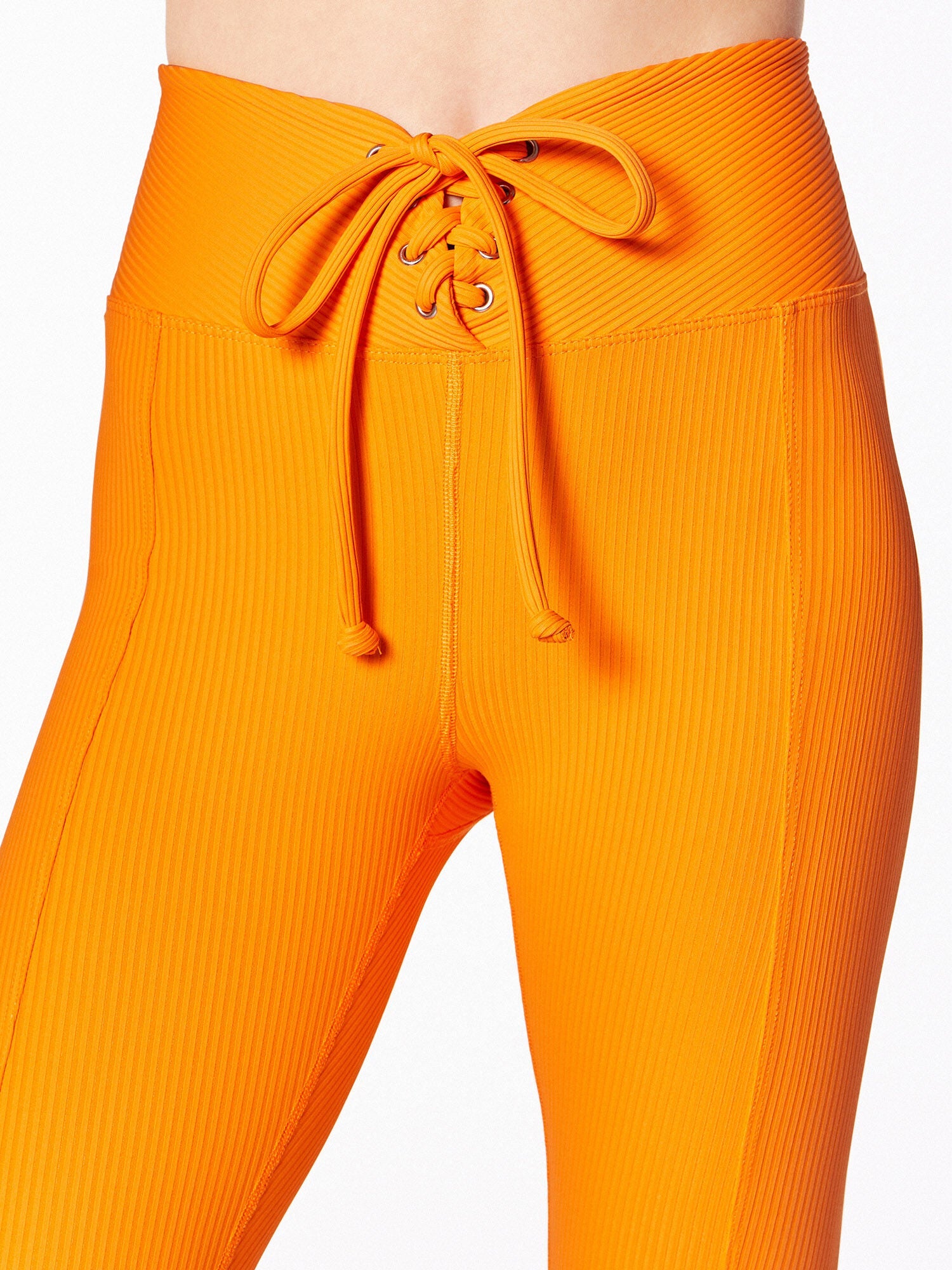 Women | Year of Ours | Ribbed Football Legging Sherbert | Orange