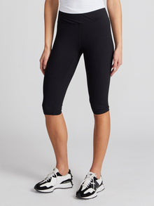 Women | Year of Ours | Ribbed Veronica Capri | Black