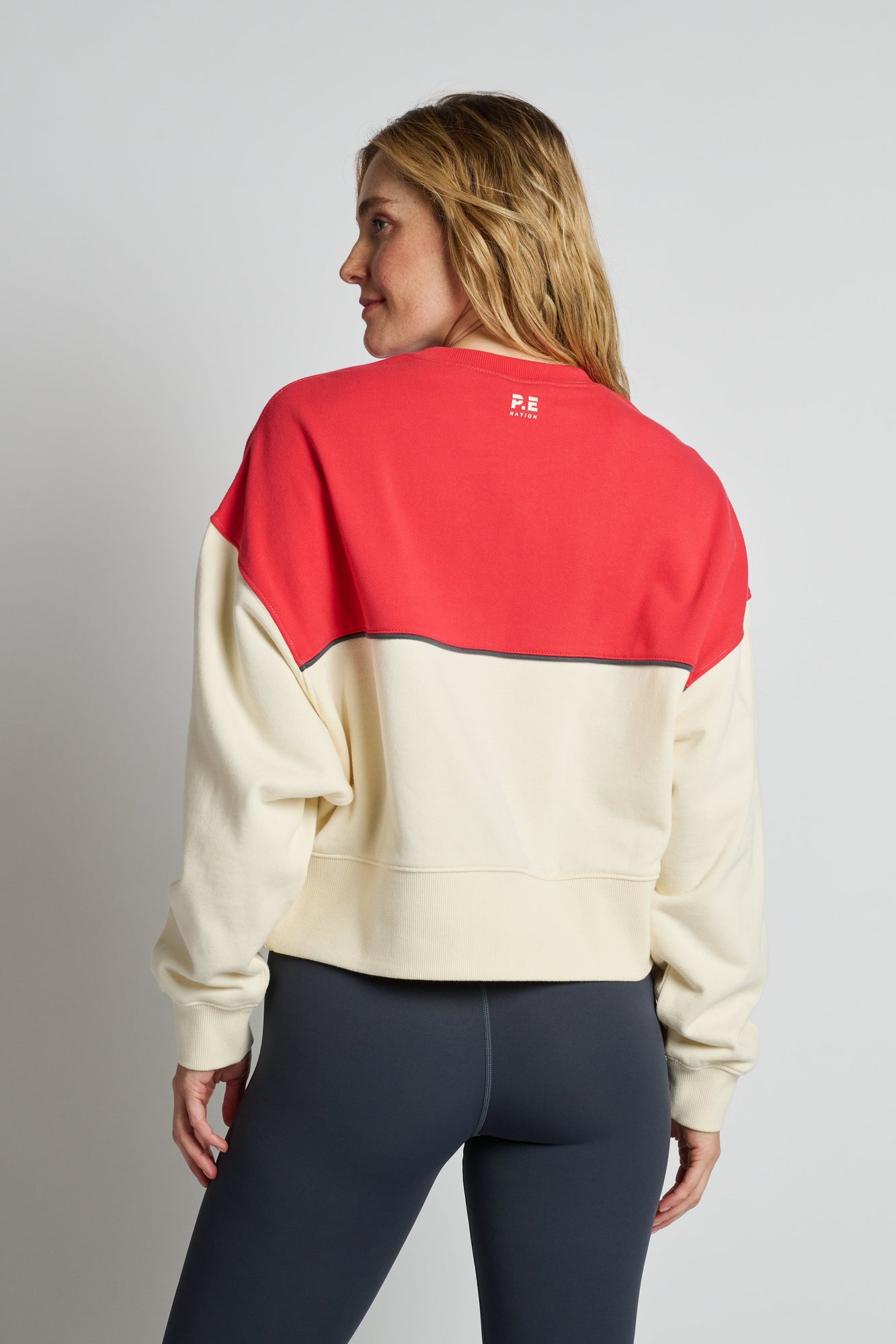 Women | P.E Nation | Shift Sweat | White Multi