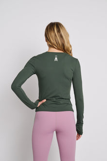 Women | SPLITS59 | Airweight Lite Long Sleeve | Green