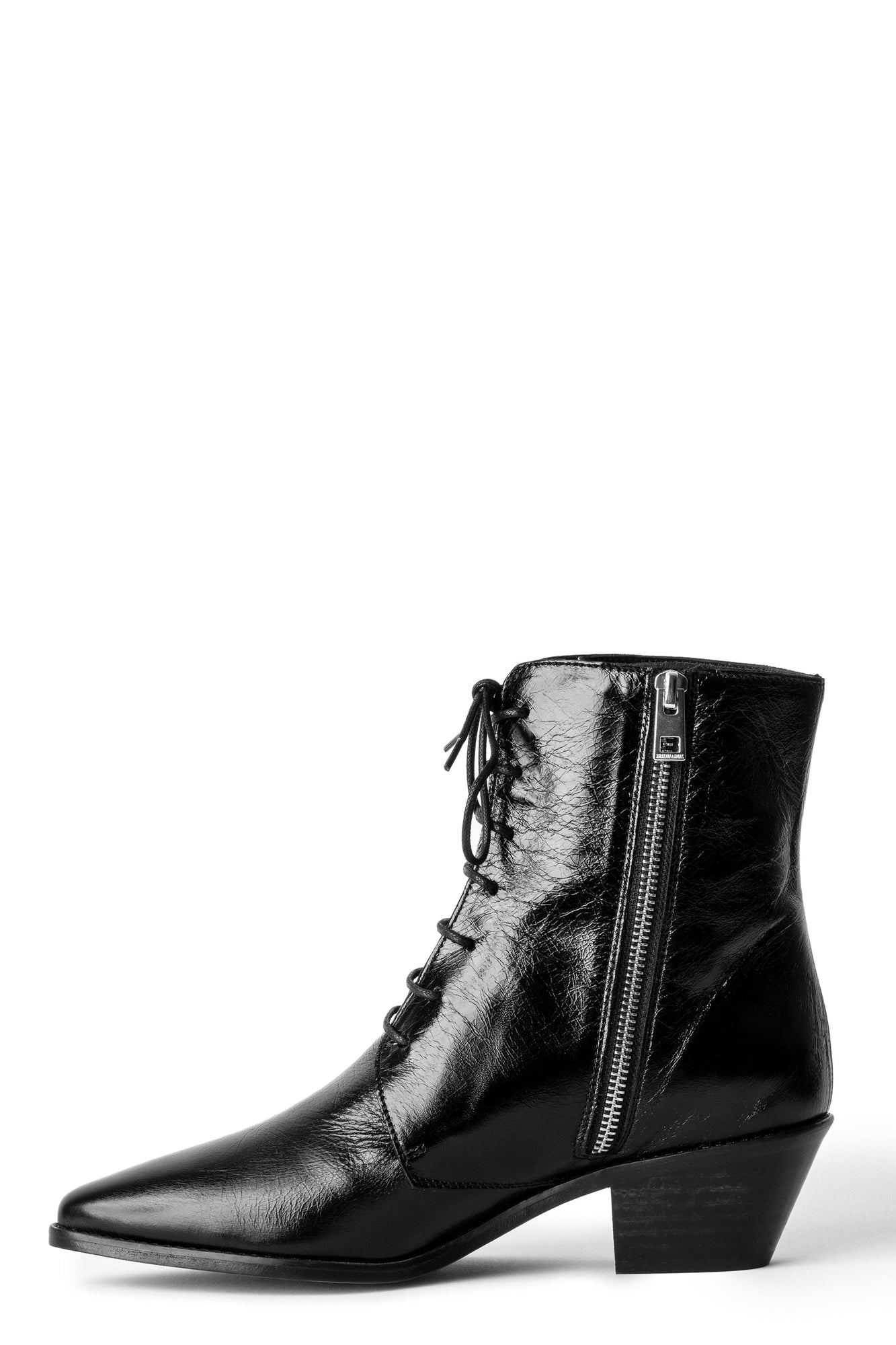 Tyler Laced Vintage Patent  | Black