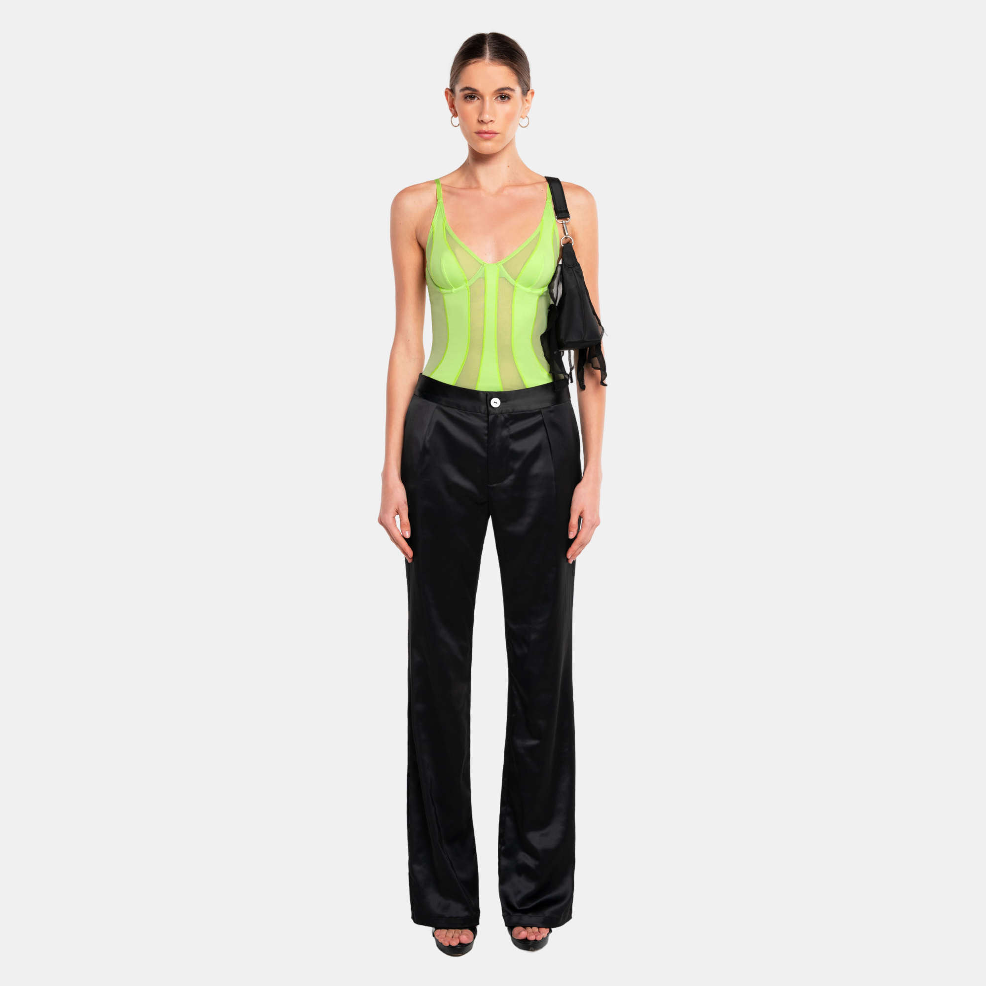 OW Collection SWIRL Bodysuit Account 048 - Mellow Green