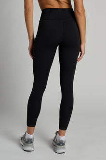 Spiritual Gangster | Lotus Lace Legging | Black
