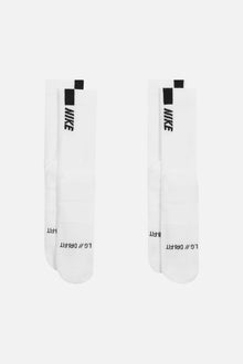 Nike | Nike Multiplier Crew Socks | White/Black