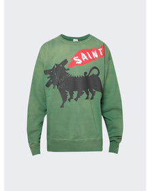 Saint Mxxxxxx | Men | Cerberus Sweatshirt | Green