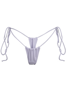 Sanctuary Tassel Thong Bikini Bottom | Sunblock White