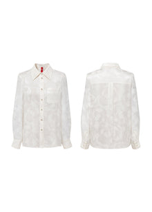 Satin Shirt | White