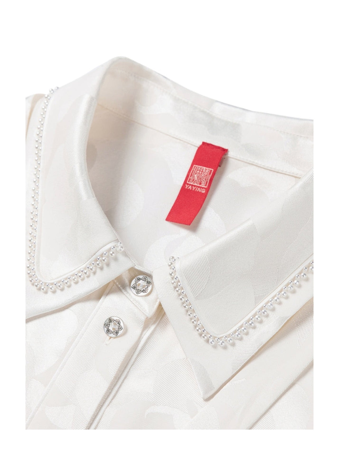 Satin Shirt | White