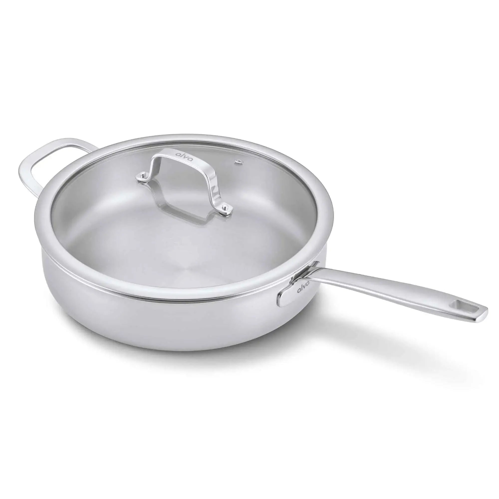 Saute Pan with Lid — 4-QT.| Alva Cookware