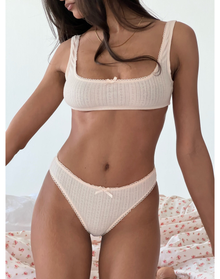Scoop Bottom | Peach