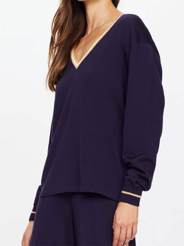 Women | The Upside | Greenwich Lena Long Sleeve | Navy