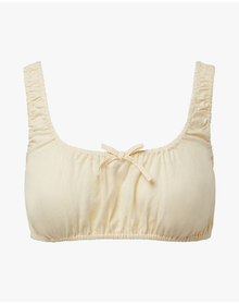 Scrunchy Top | Antique White