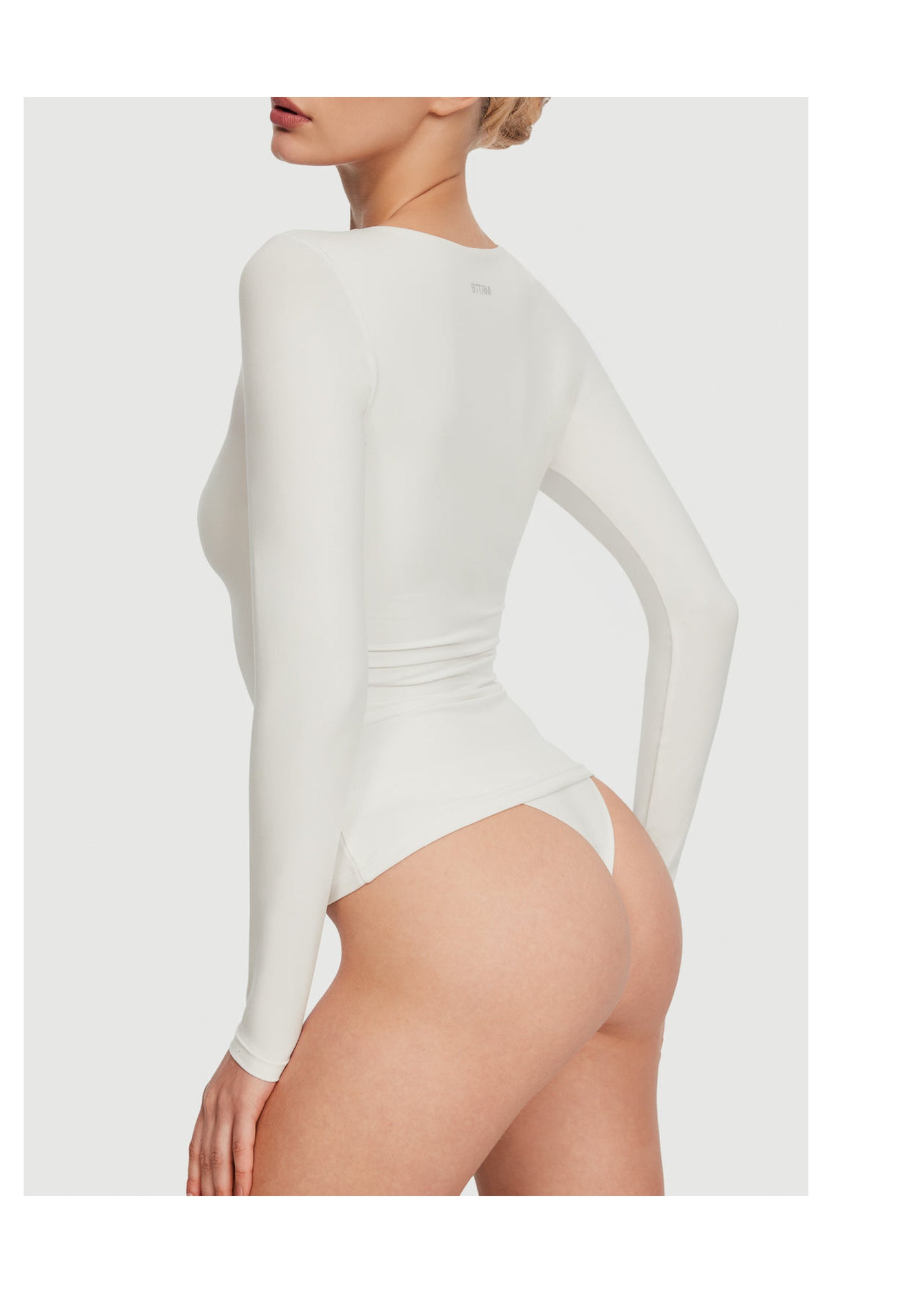 Seamless Cheeky Panty | White