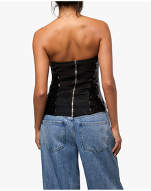 Sequin Corset Top | Black