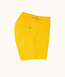Setter Shorter-Length Swim Short | Yellow Blaze